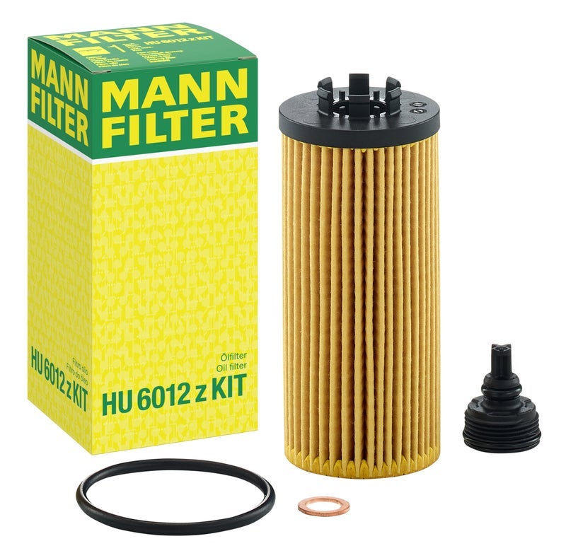 MANN FILTER MANN-FILTER HU 6012 Z KIT Cartridge Oil Filter - Image 1